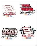 #3 Dale Earnhardt Temporary Tattoos Set (Set of 6 Sheets)