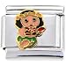 Hula Hawaiian Girl Italian Charm