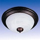 1 Light Flush Mount withDamp Location