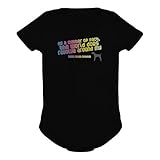 The world does revolve around my Treeing Walker Coonhound ベビーボディ