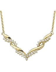 Diamond Asmb Necklace 14K Yellow Gold 5/8 Ct Tw
