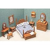 Greenleaf Dollhouse Furniture-Bedroom Set