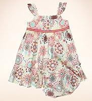 Pure Cotton Floral Print Dress with Knickers