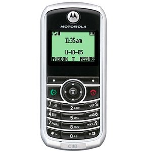 Motorola C118 Dual-band GSM Phone (Unlocked)