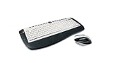 Nortek D-Sign WL Desktop. Wireless Multimedia Keyboard and Wireless Rechargable Mouse Kit. In Silver/Black