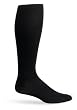 Truform 15-20, mmHg of Compression Dress-Style Support Socks, Mens Large, Black (Pack of 2)