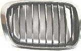 99-00 BMW 323I 323-i GRILLE RH (PASSENGER SIDE), Sedan, Chrome (1999 99 2000 00) B219 51138208490
