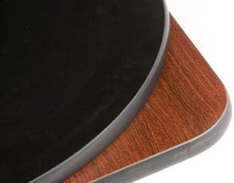 Oak Street Rev. Table Top rectangular 36" x 72" mahogany/black - MBSPEC3672