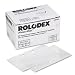Rolodex 67653 Card protectors, for 2-1/4 x 4 rotary cards, clear, 250 sleeves per box