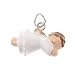 Hand Painted 3-D Little Flying Angel Girl Jewelry Charm Lightweight (1)