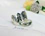 Gorgeous Tight Curves Dazzling Peridot Designer Sterling Silver Ring