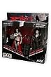 The Spirit Plaster of Paris and Sand Saref Black and White Exclusive Action Figures