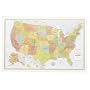 United States Laminated Wall Map, 50"x32" (1 EA)