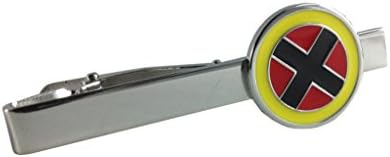 Men's Silver X-Men Yellow and Red Logo Tie Clip