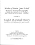 Mother of Divine Grace Medieval History & Geography and Medieval Literature Syllabus