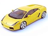 Die-cast Model Lamborghini Gallardo (1:18 scale in Yellow)