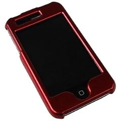 red Crystal Case Tasche H�lle Schale Case f�r Apple iPhone 3G iPhone 3GS