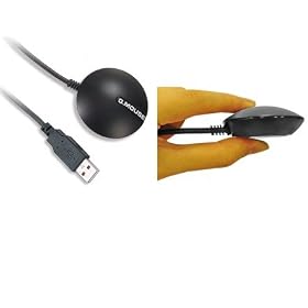 GlobalSat BU-353 WaterProof USB GPS Receiver (SiRF Star III)