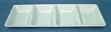 Melamine 4-Division Party Tray 44cm X 15.5cm (KM0046)