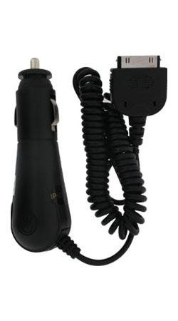 PrePaymania High Power in Car Charger for Apple iPad, iPad 2, iPad 3, iPhone and iPod, iPhone 3G, 3GS, iPhone 4, iPhone 4S, iPhone 4GS, Nano, Touch, Classic All Generations (High Power Charging & CE and ROHS Certified)- Black