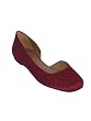 CORSO COMO Dailey Quilted Satin Flat in Wine