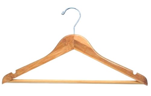 Bamboo Flat Suit Hanger -100 Hangers 
Bamboo Flat Suit Hanger -100 Hangers