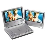 Dual Screen Audiovox D1708ES 7-Inch Portable DVD Player