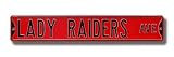 Authentic Street Signs Texas Tech Red Raiders Lady Raiders Street Sign