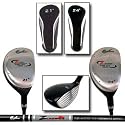 Confidence Graphite Hybrid Rescue Wood Golf Club - 3 Lofts