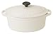 CHASSEUR オーバルキャセロール 25cm ホワイト CH37325WH