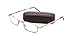 Newbee Fashion Slim Stylish Folding Reading Glasses with Hard Case