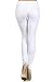 ICONOFLASH NFS Pullon Color Jeggings Cotton Blend (White, NFS)