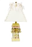 Glenna Jean Lamp - Yellow with Roses