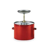 Eagle Galvanized Steel Plunger Safety Can