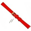 Red Leather Watchband for Mickey or Minnie Watch 12mm