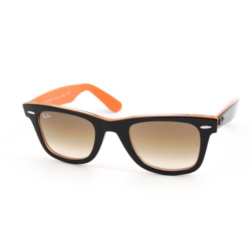 Ray Ban RB 2140 Top Black on Tr. St. Orange (rb2140-100251) 54