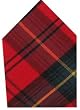 Durable Hand Woven 100% Cotton Red Plaid Napkins 22x22 Inches Set of Six