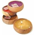 Hawaiian Monkey Pod Candle Gift Set