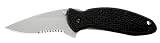 Kershaw Ken Onion Scallion Serrated Folding Pocket Knife with Speed Safe