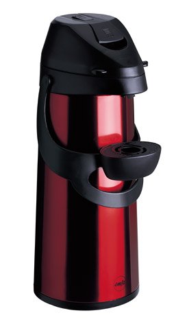 Emsa PRONTO Thermos a pompa, 1,9 L, colore: Rosso Emsa PRONTO Thermos a pompa, 1,9 L, colore: Rosso