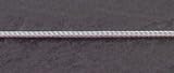 7 Sterling Silver 1.25mm Sqare Franco Chain Necklace