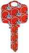 Cleveland Browns Kwikset KW1 House Key