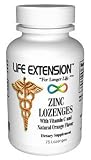 Zinc lozenges with Vitamin C, 75 lozenges