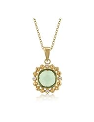Peridot Vanity Pendant Necklace