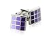 Purple Enamel Gradient Silver Cufflinks with Presentation Box