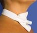 [Item]: Tracheostomy Tube Holder, Pediatric, 1 piece [Additional Info]: . Keeps tracheostomy tube securely in place. Soft strap features an adjustable Velcro closure. One size fits all. Soft compliant foam laminate with elastic adjustment increases pati