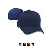 Yupoong Six-Panel Twill Flexfit Cap With Sandwich Bill - (0786YU)