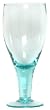 Egyptian Recycled Glass Large Goblet 9"H 24oz Set / 6