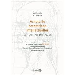 Achats de prestations intellectuelles