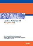 Produkt-Bild: Lexikon Arbeitsrecht 2011